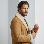 Men's Genuine Shearling Sheepskin Coat | Genuine Leather | Snag Leather - Image 3