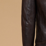 Dark Brown Vintage Leather Jacket Men | Genuine Lamb Leather - Image 4